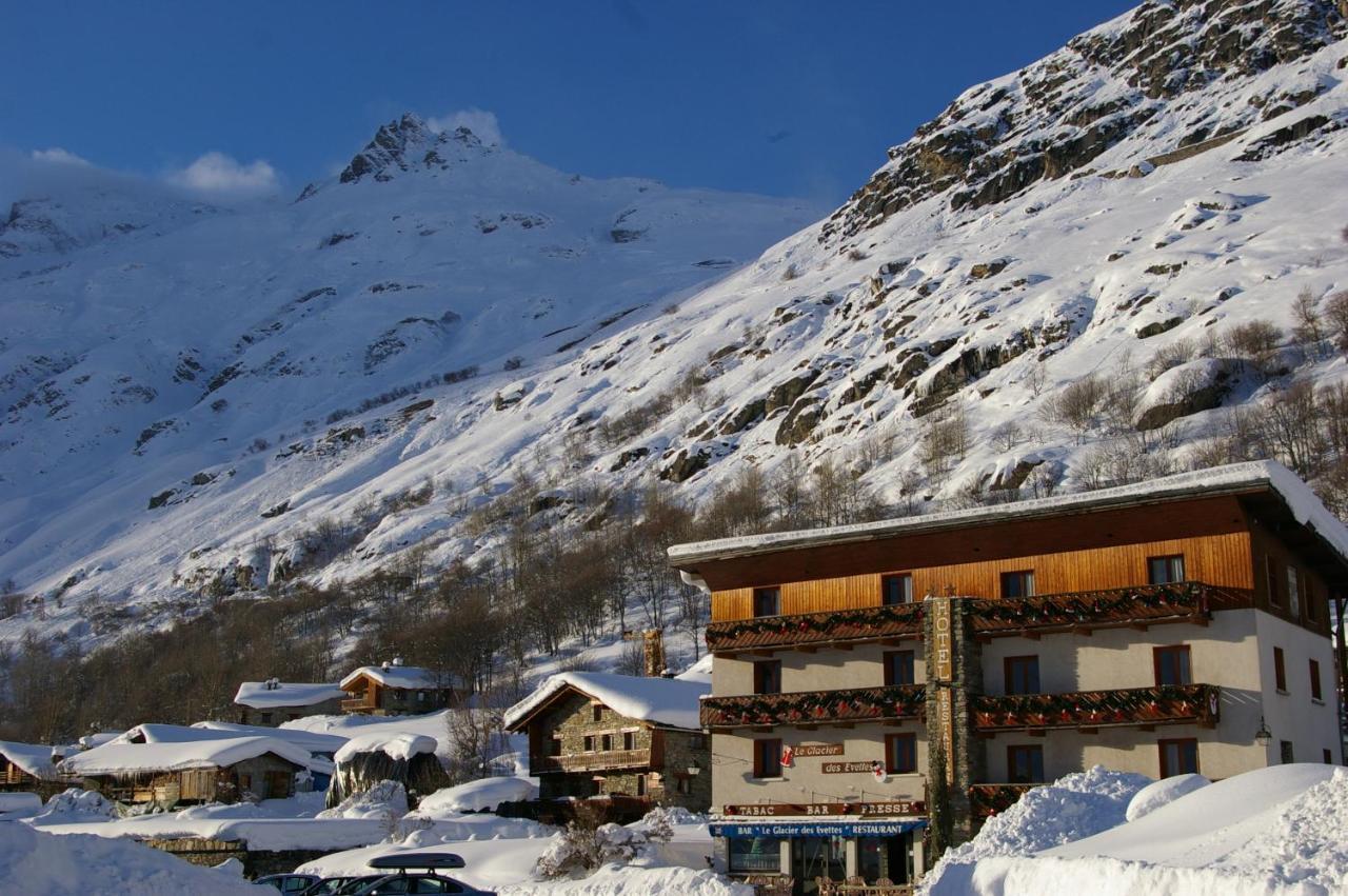 Hotel Du Glacier Des Evettes Bonneval-sur-Arc Bagian luar foto