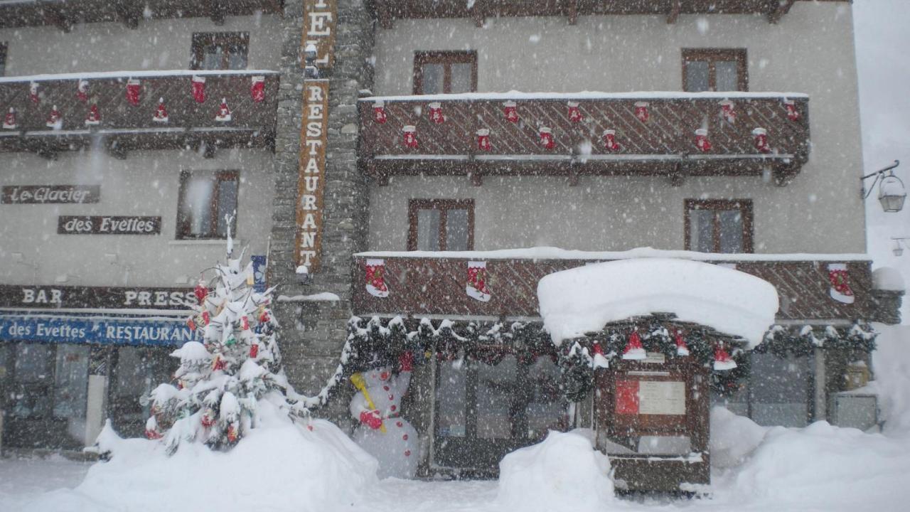Hotel Du Glacier Des Evettes Bonneval-sur-Arc Bagian luar foto